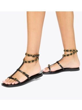 Kurt Geiger | Regent flat gladiator sandal